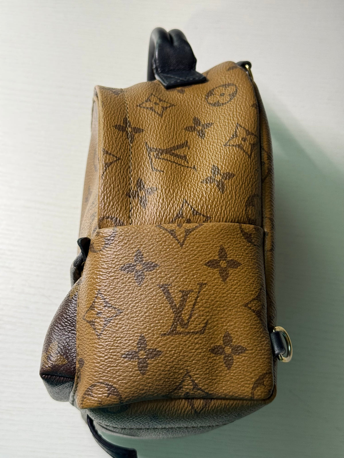 Pre-owned Authentic Louis Vuitton Palm Springs Mini Monogram Backpack