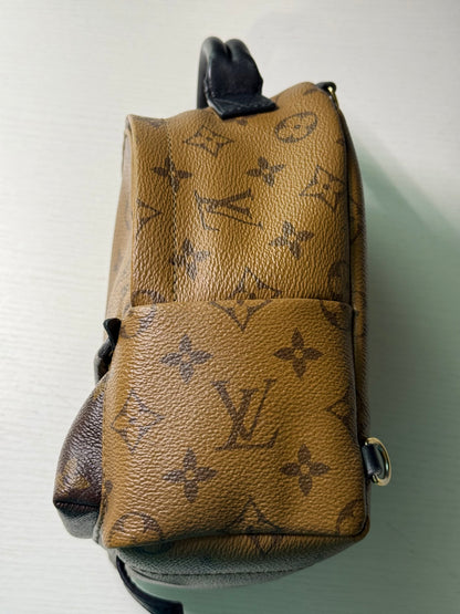Pre-owned Authentic Louis Vuitton Palm Springs Mini Monogram Backpack