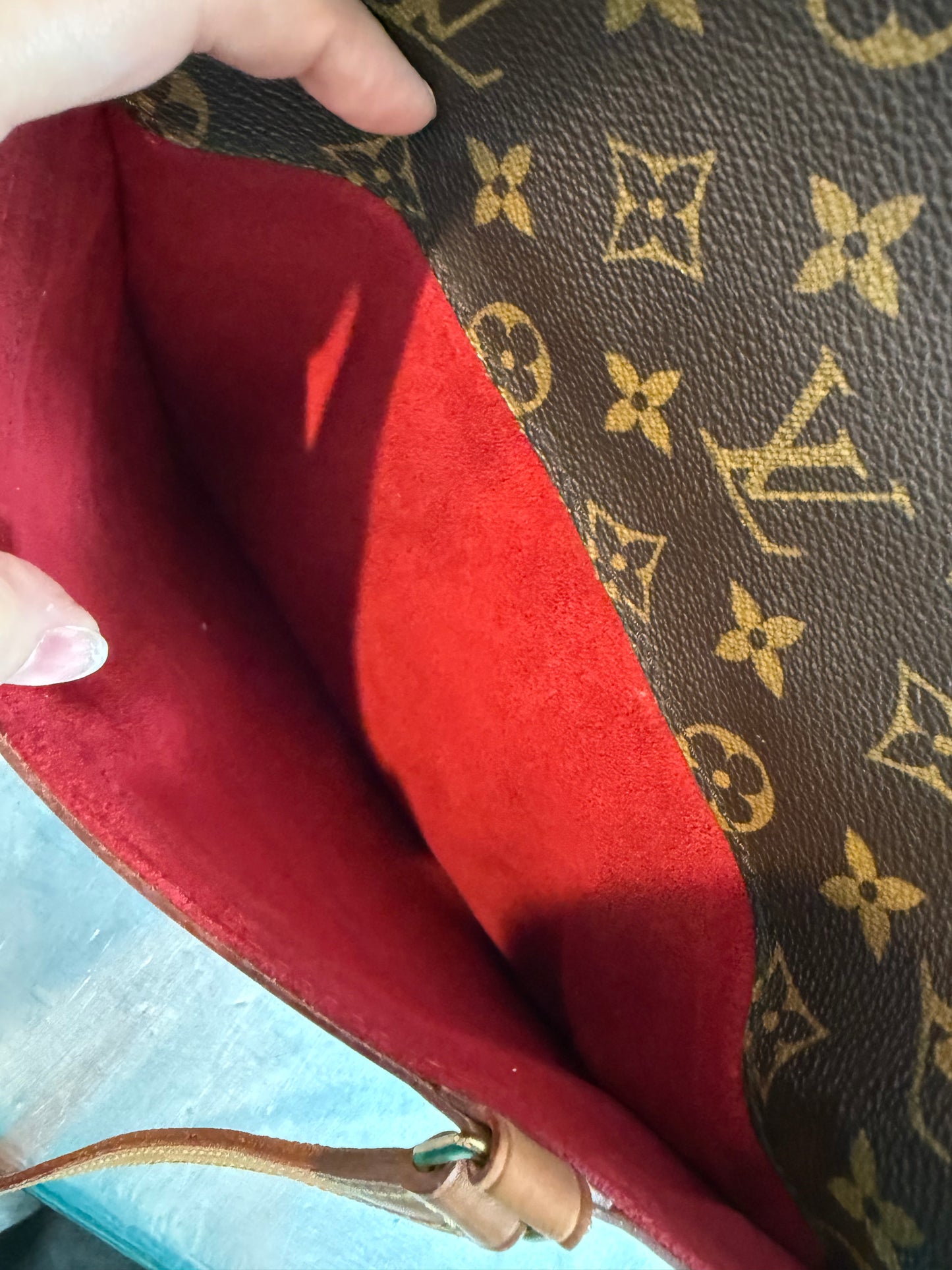 Pre-owned Authentic Louis Vuitton Sac Coussin GM Monogram Shoulder Bag