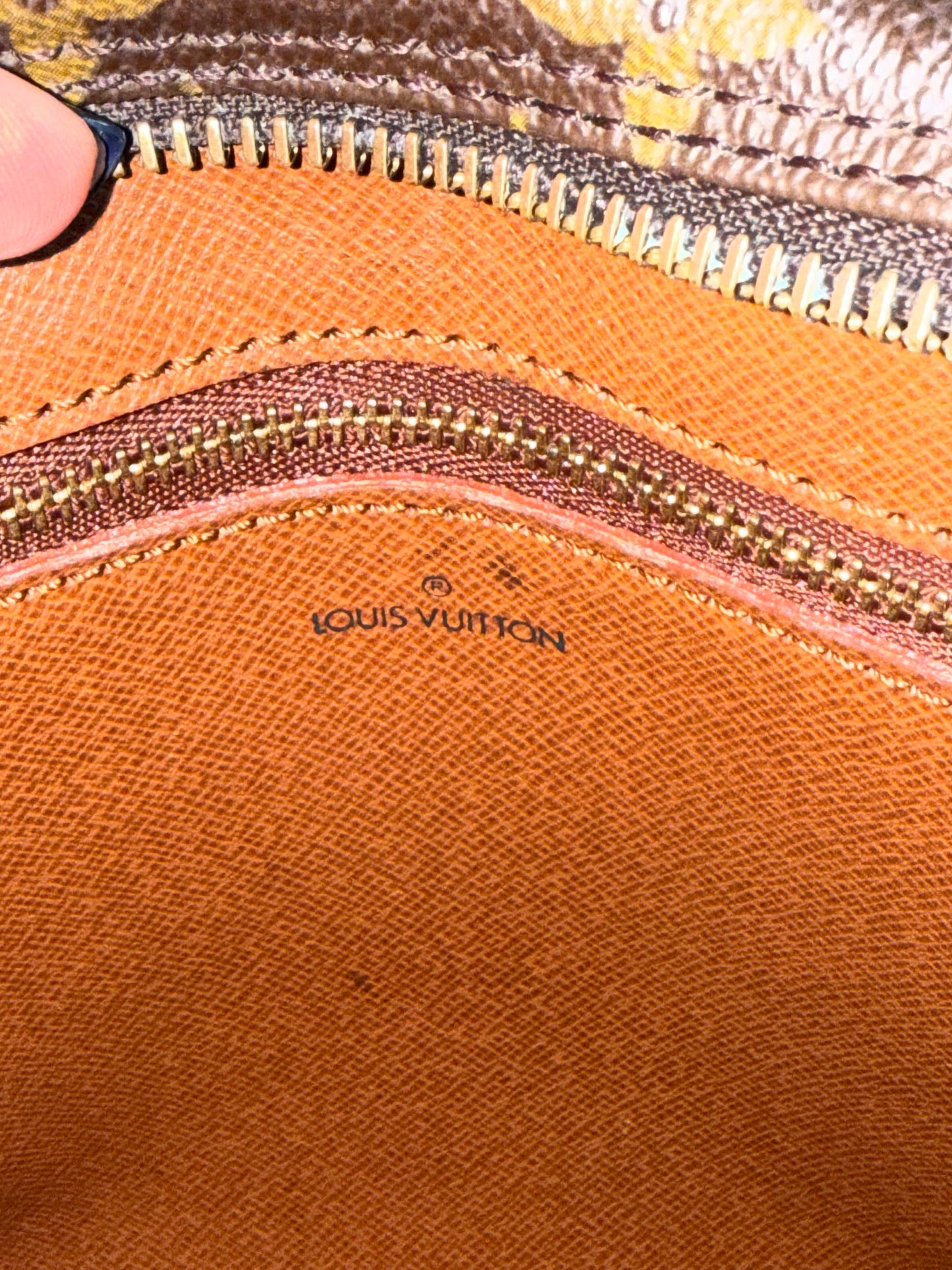 Pre-owned Authentic Louis Vuitton Jeune Fille MM Monogram Crossbody Bag