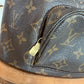 Pre-owned Authentic Louis Vuitton Montsouris MM Monogram Backpack