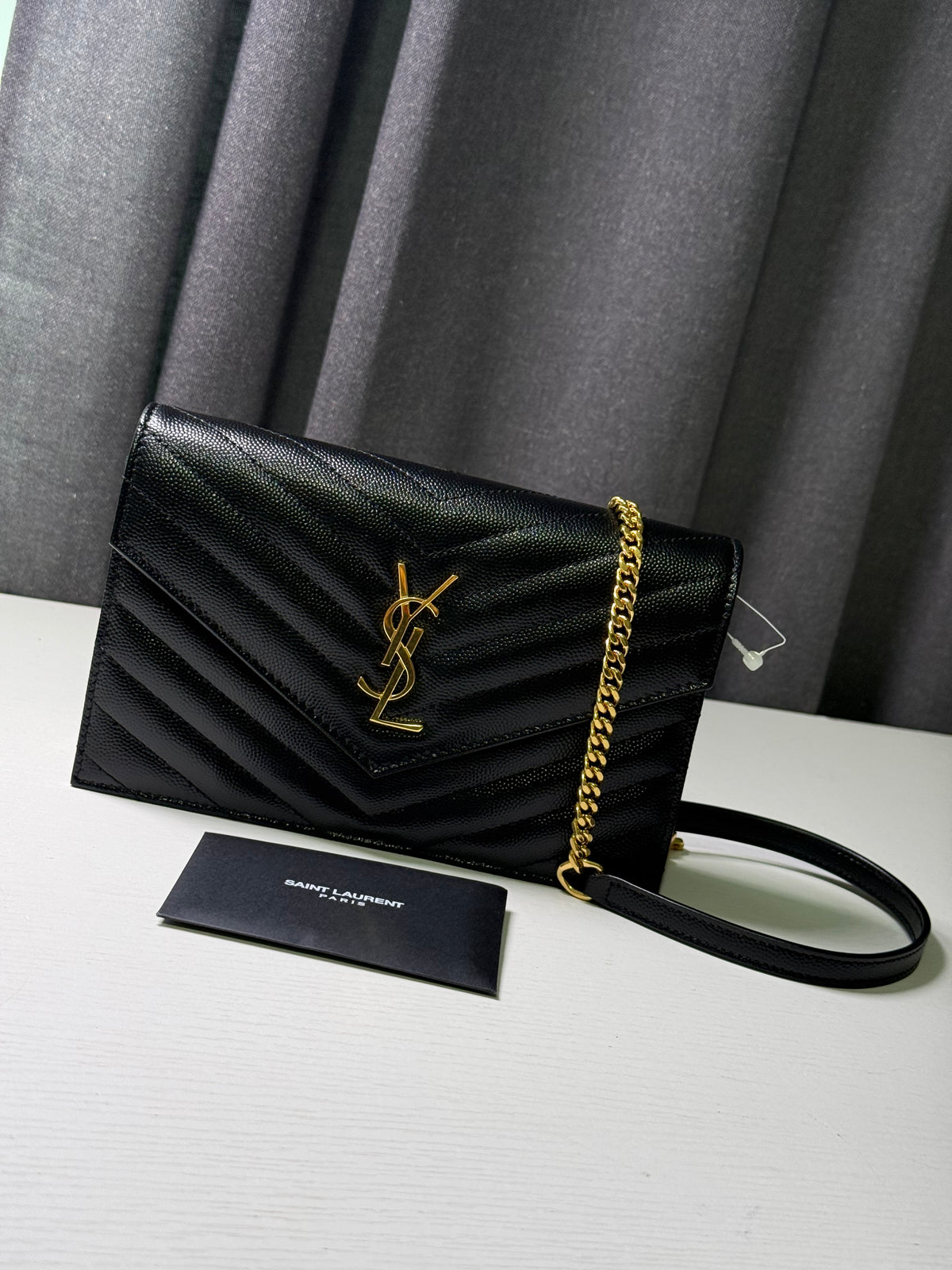 Saint Laurent (YSL) Monogram Envelope Chain