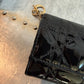 Pre-owned Vintage Christian Dior Patent Cannage Compact Wallet