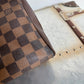 Pre-owned Authentic Louis Vuitton Brera Damier Ebene Handbag