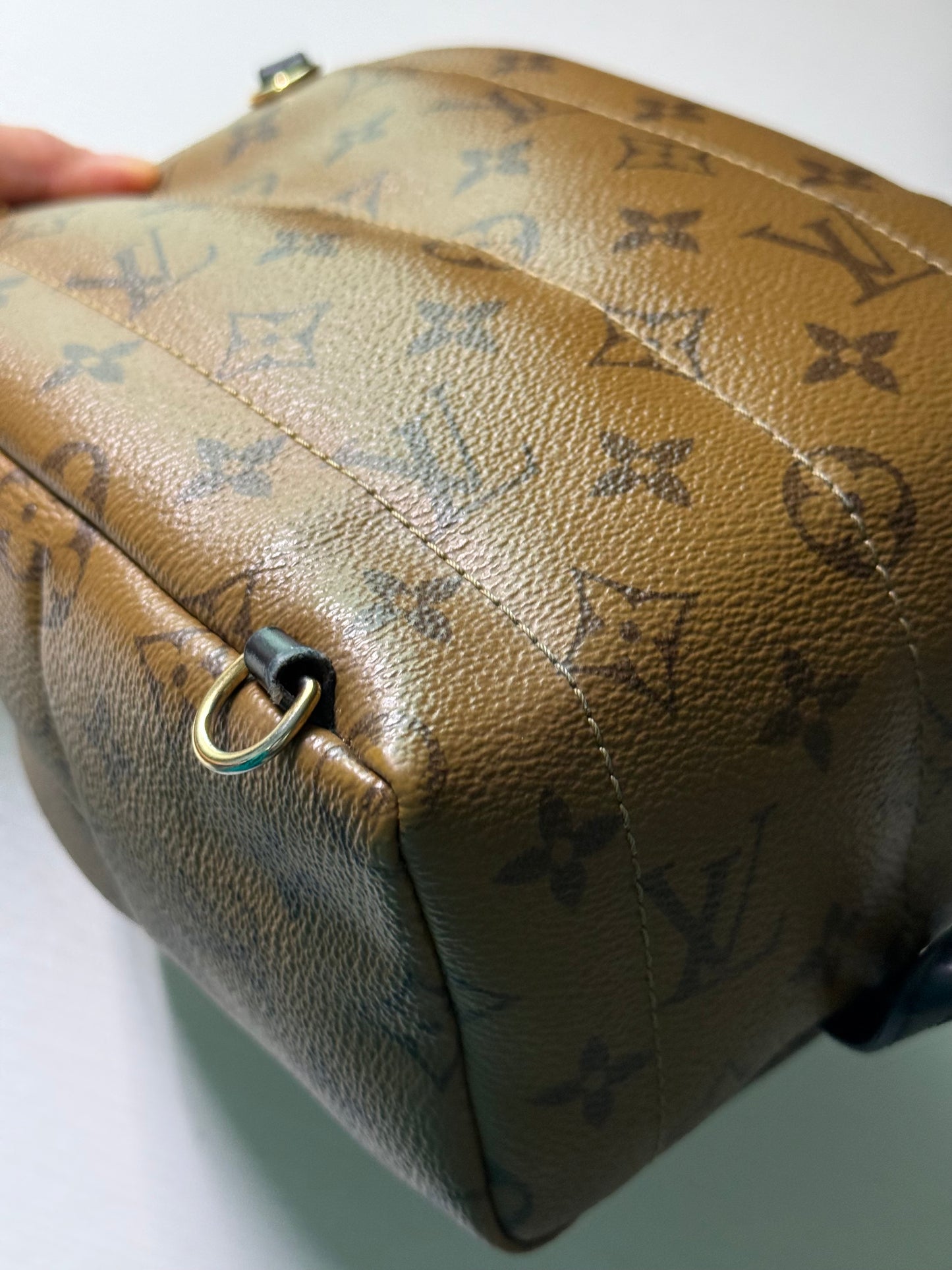 Pre-owned Authentic Louis Vuitton Palm Springs Mini Monogram Backpack