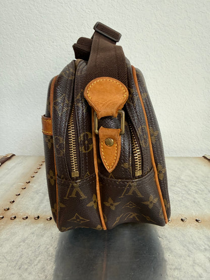 Pre-owned Authentic Louis Vuitton Reporter PM Monogram Shoulder / Crossbody Bag