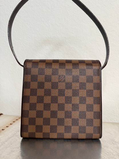 Pre-owned Louis Vuitton Tribeca Mini Damier Ebene Shoulder Bag / Handbag