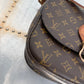 Pre-owned Authentic Louis Vuitton Saint Cloud GM Monogram Crossbody Bag