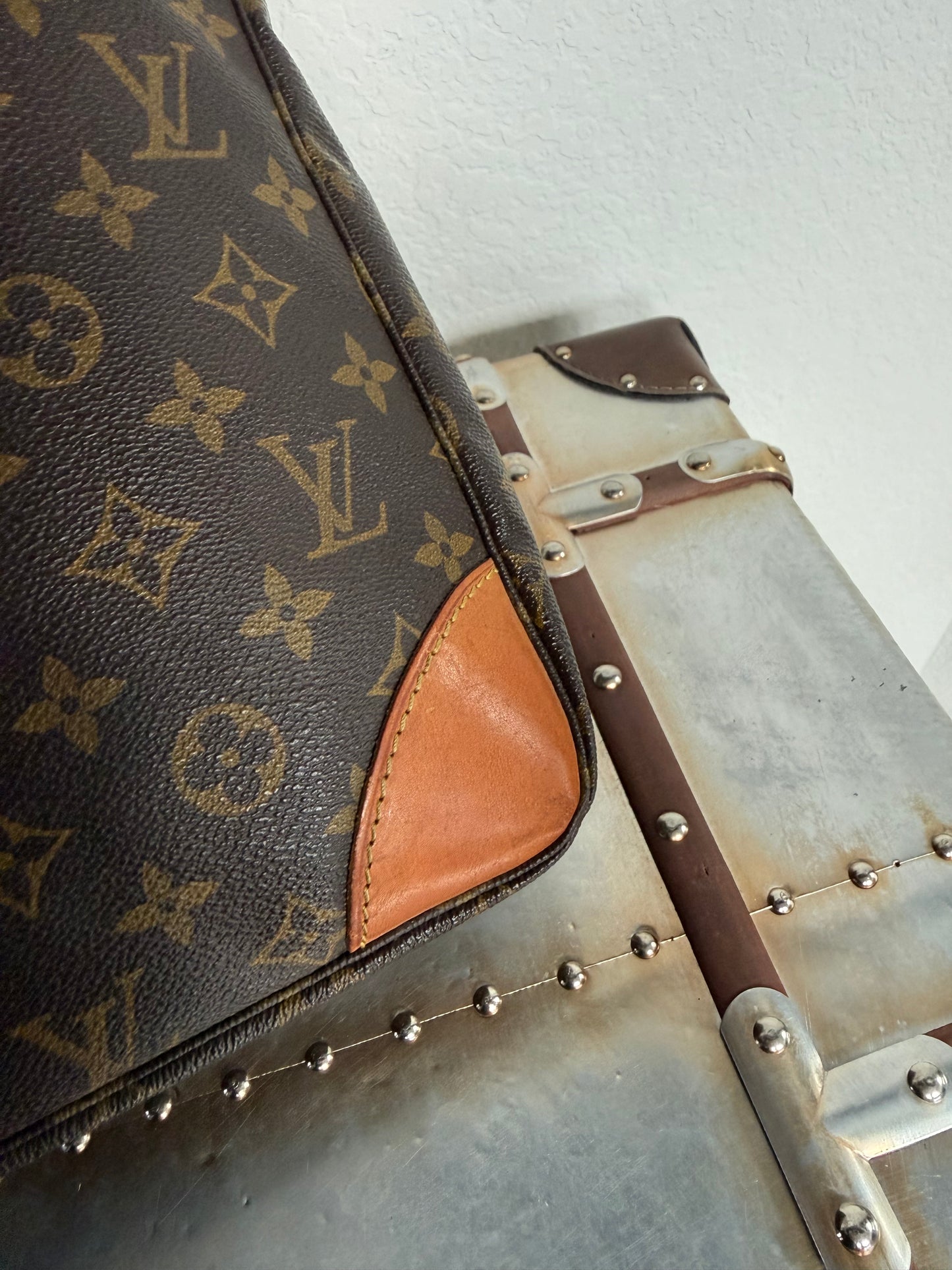 Pre-owned Authentic Louis Vuitton Boulogne 30 Monogram Shoulder Bag