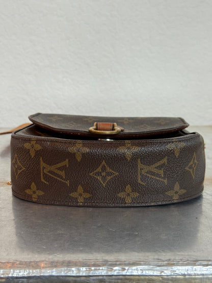Pre-owned Authentic Louis Vuitton Saint Cloud PM Monogram Crossbody Bag