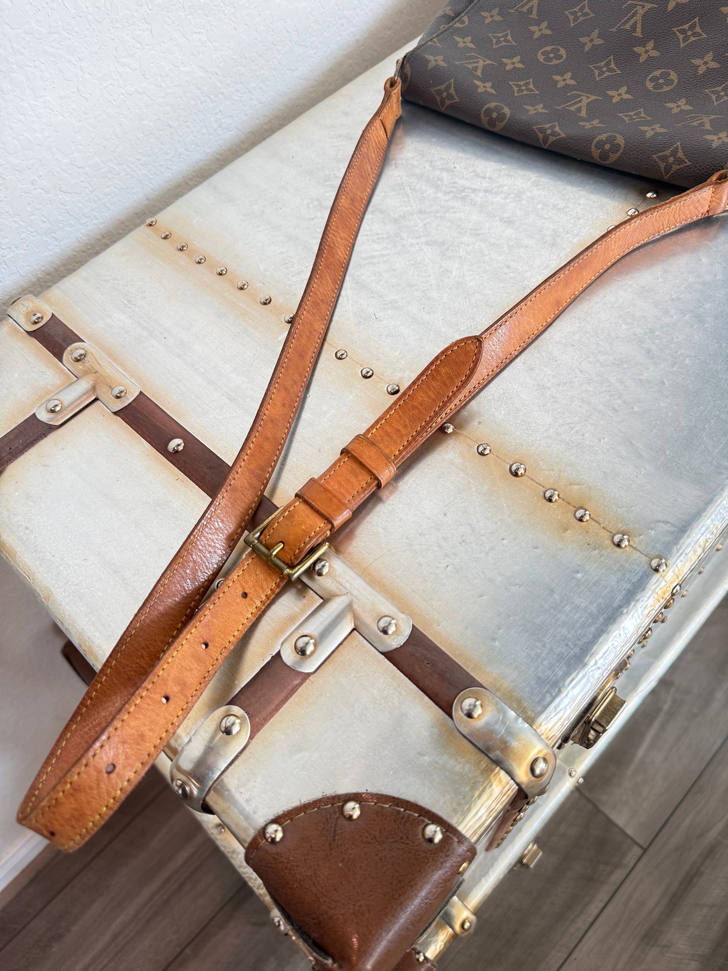 Pre-owned Authentic Louis Vuitton Musette Salsa GM Monogram Shoulder / Crossbody Bag