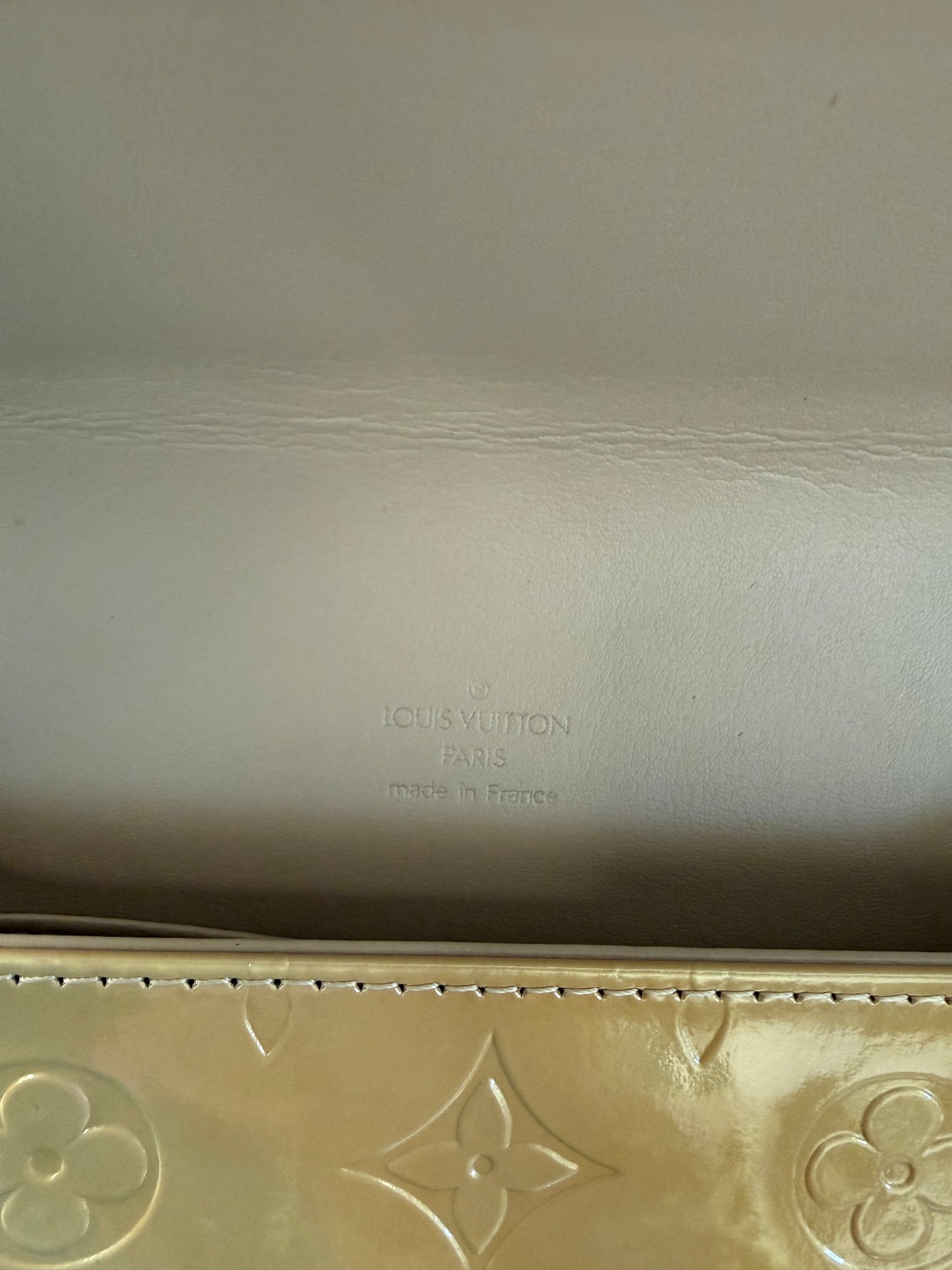 Pre-owned Authentic Louis Vuitton Vernis Thompson Street Shoulder Bag