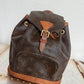 Pre-owned Authentic Louis Vuitton Montsouris Mini Monogram Backpack