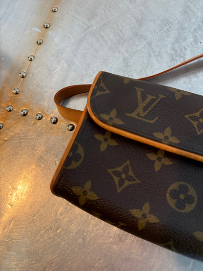 Pre-owned Authentic Louis Vuitton Monogram Florentine Waist Bag
