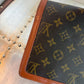 Pre-owned Authentic Louis Vuitton Monogram Dame Clutch Handbag