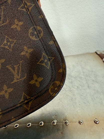 Pre-owned Authentic Louis Vuitton Saint Cloud MM Monogram Shoulder / Crossbody Bag
