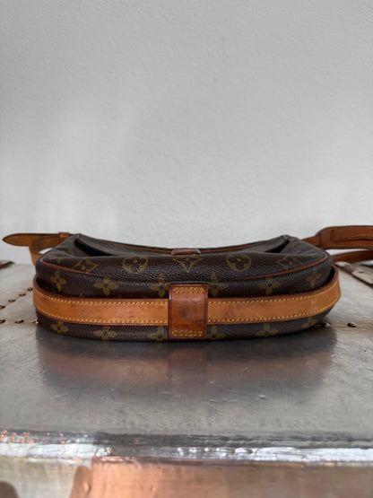 Pre-owned Authentic Louis Vuitton Jeune Fille GM Monogram Crossbody Bag