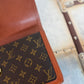 Pre-owned Authentic Louis Vuitton Monogram Dame Clutch Handbag