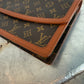 Pre-owned Authentic Louis Vuitton Monogram Dame Clutch Handbag