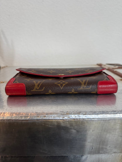 Pre-owned Authentic Louis Vuitton Monogram Sarah Retiro Long Wallet