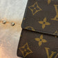 Pre-owned Authentic Louis Vuitton Portefeuille Sarah Monogram Long Wallet