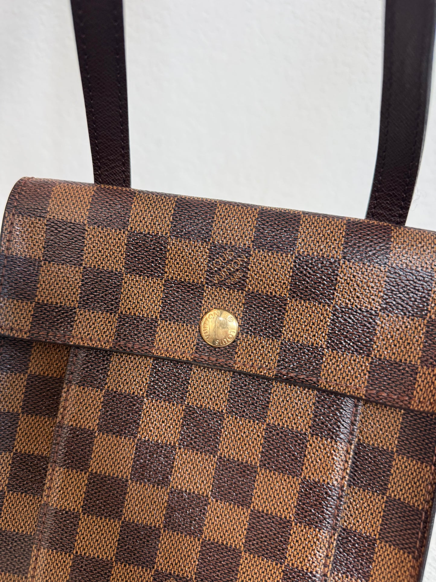 Pre-owned Authentic Louis Vuitton Pimlico Damier Ebene Shoulder / Crossbody Bag