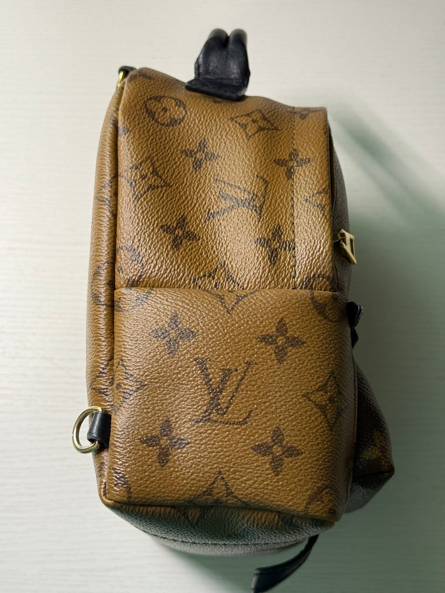Pre-owned Authentic Louis Vuitton Palm Springs Mini Monogram Backpack