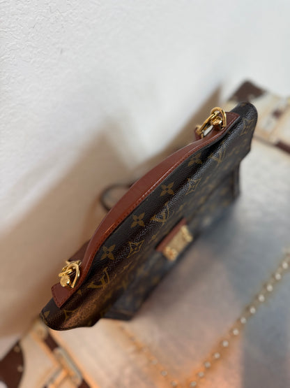 Pre-owned Authentic Louis Vuitton Monceau 28 Monogram Shoulder / Crossbody Bag