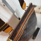 Pre-owned Authentic Louis Vuitton Pochette Bosphore Monogram Shoulder / Crossbody Bag