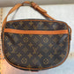 Pre-owned Authentic Louis Vuitton Jeune Fille MM Monogram Crossbody Bag