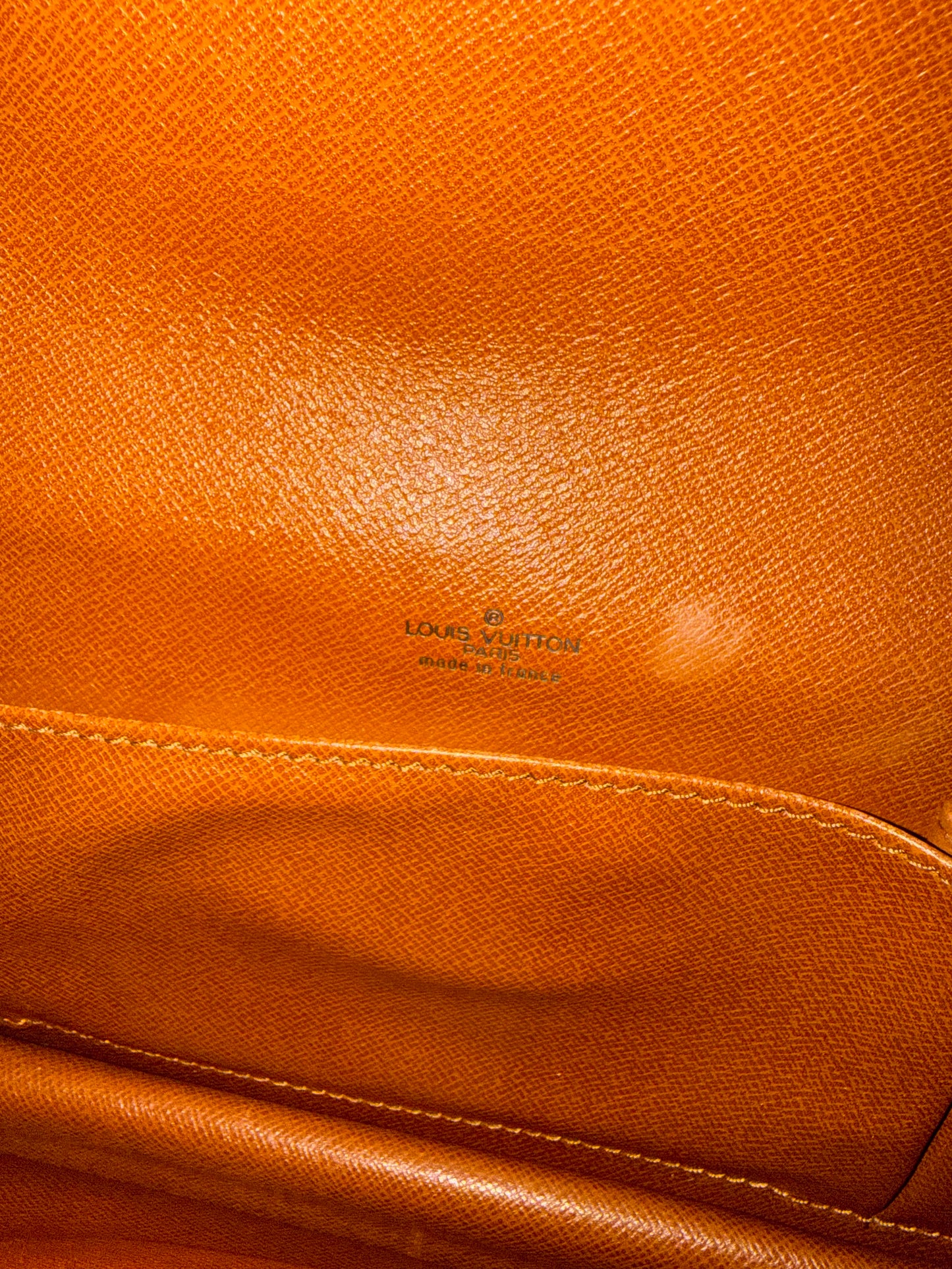 Pre-owned Authentic Louis Vuitton Vintage Chaillot Monogram Canvas Clutch Handbag