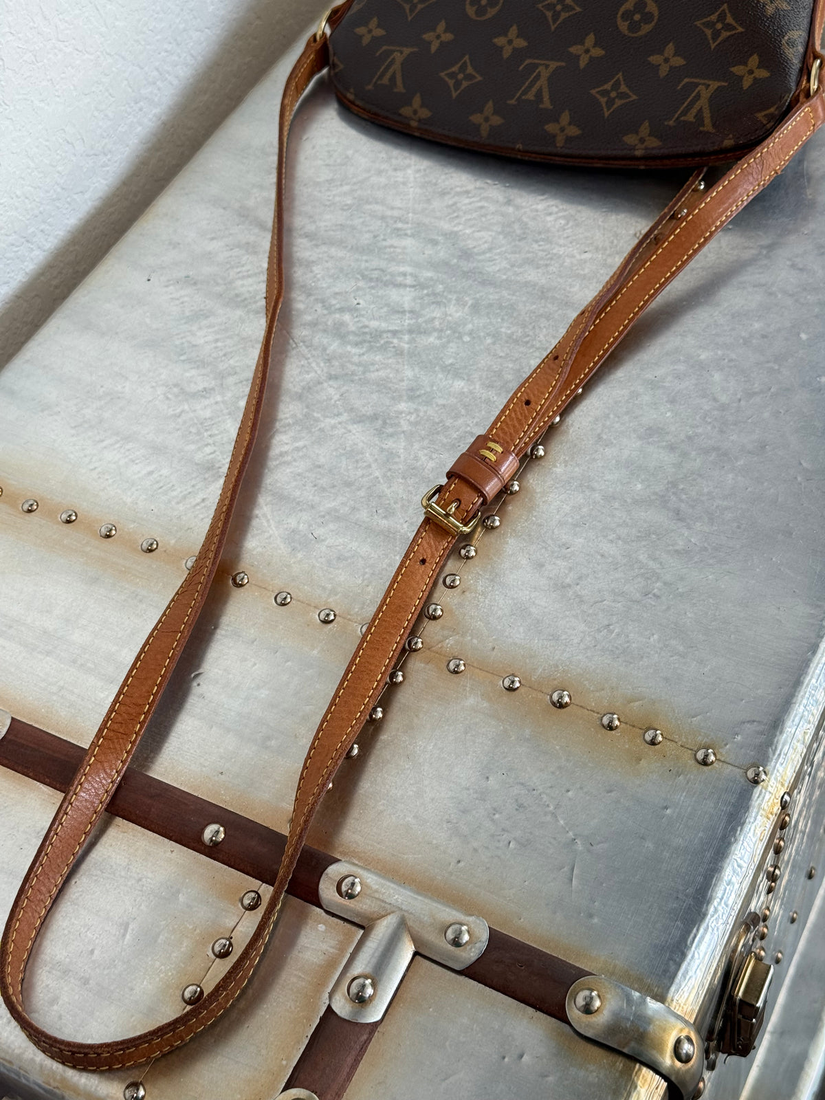 Pre-owned Authentic Louis Vuitton Drouot Monogram Crossbody Bag