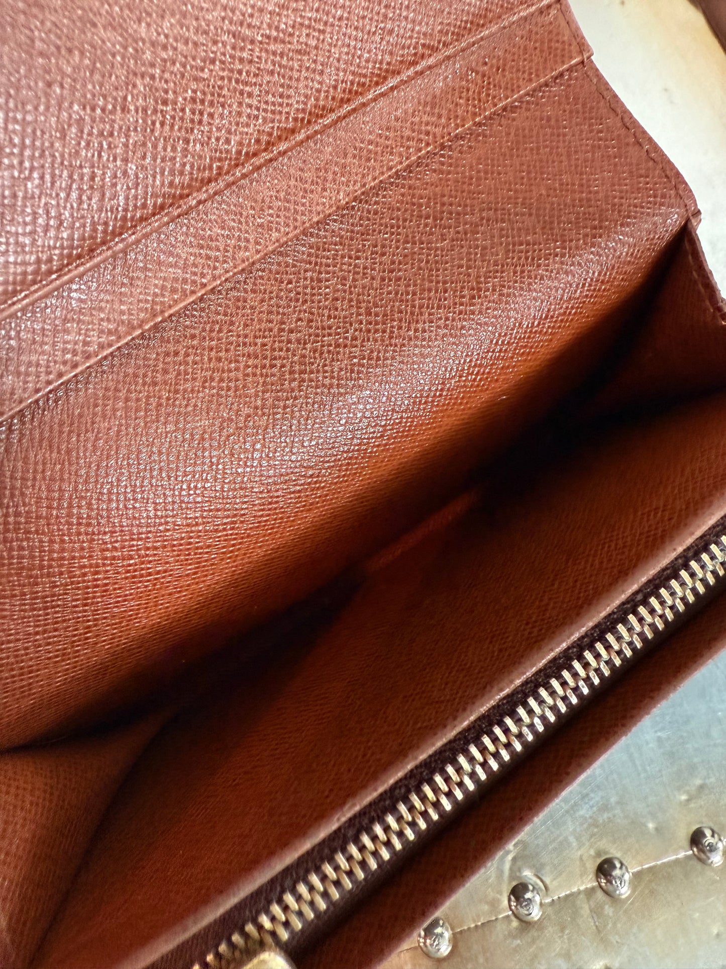 Pre-owned Authentic Louis Vuitton Porte Monnaie Monogram Billet Wallet