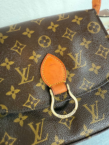 Pre-owned Authentic Louis Vuitton Saint Cloud MM Monogram Shoulder / Crossbody Bag