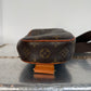 Pre-owned Authentic Louis Vuitton Pochette Gange Monogram Bum Bag