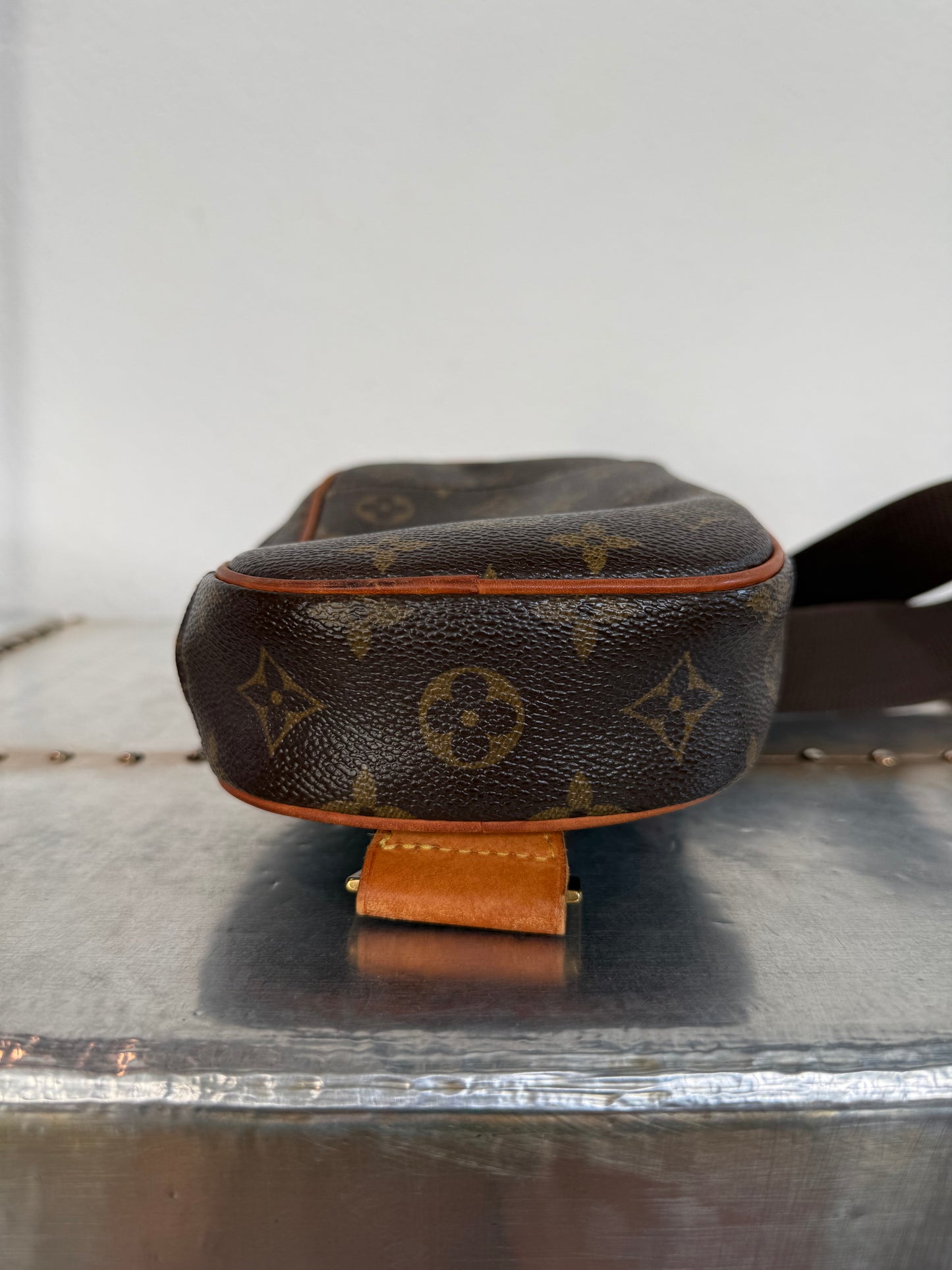 Pre-owned Authentic Louis Vuitton Pochette Gange Monogram Bum Bag