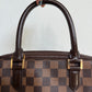 Pre-owned Authentic Louis Vuitton Brera Damier Ebene Handbag