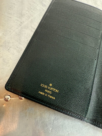 Pre-owned Authentic Louis Vuitton Bifold Checkbook/ Long Wallet