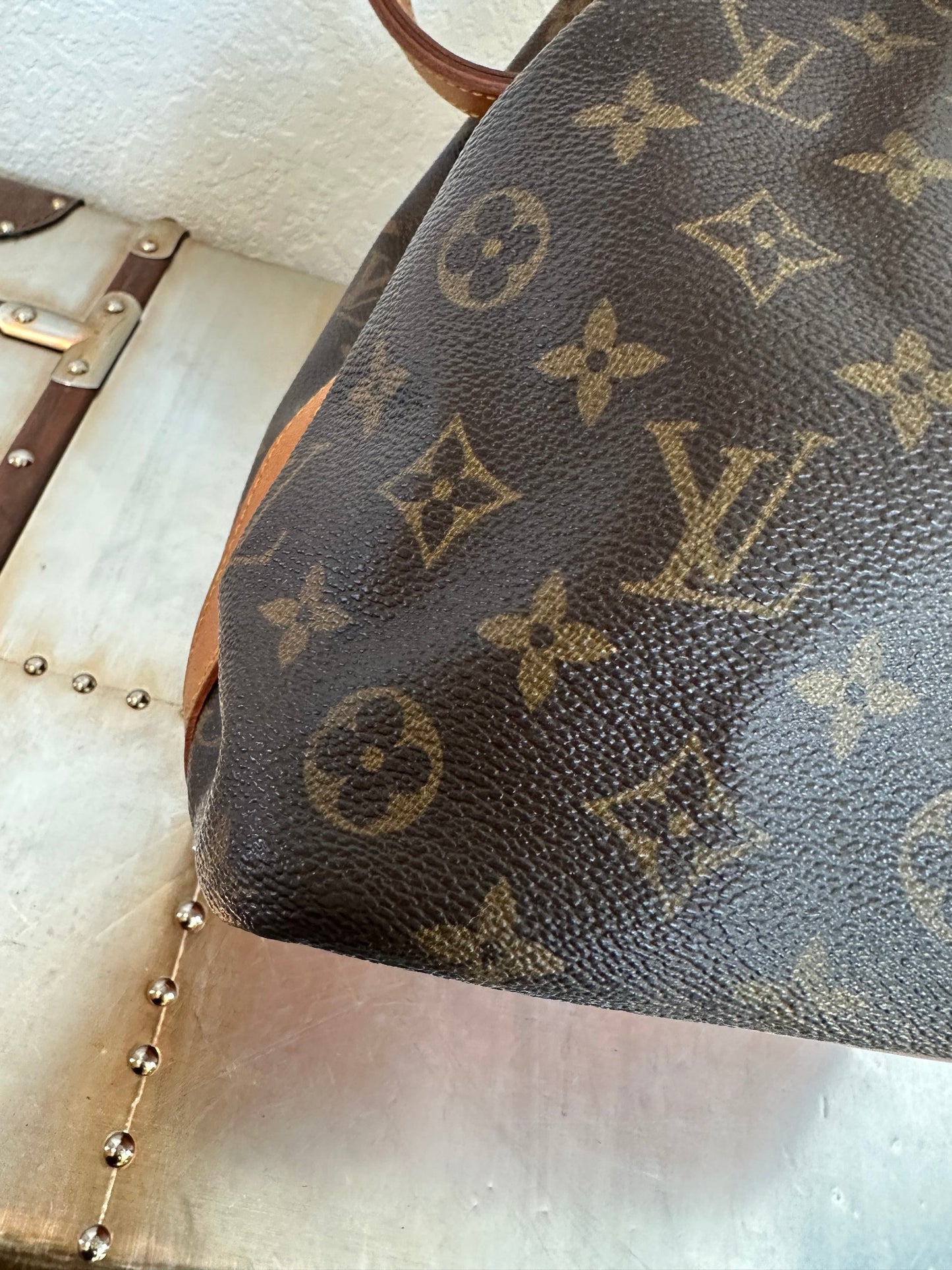 Pre-owned Authentic Louis Vuitton Petite Noe Monogram Shoulder Bag