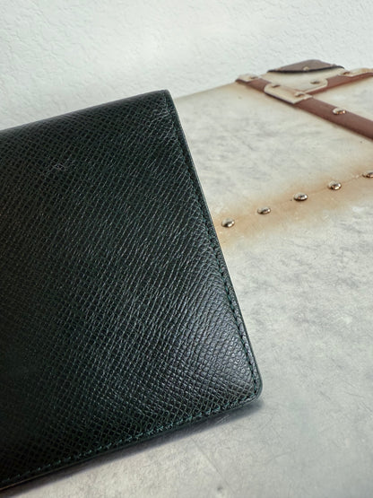 Pre-owned Authentic Louis Vuitton Bifold Checkbook/ Long Wallet