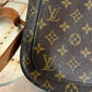 Pre-owned Authentic Louis Vuitton Saint Cloud GM Monogram Crossbody Bag