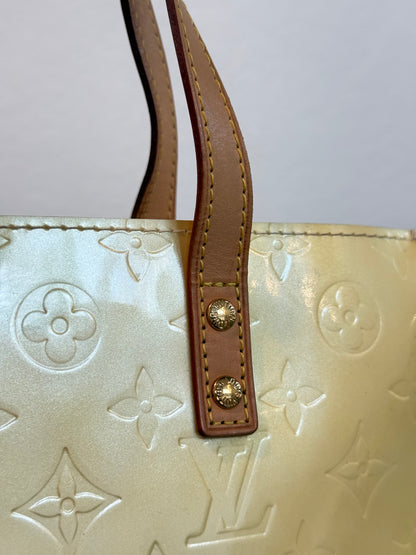 Pre-owned Authentic Louis Vuitton Reade PM Vernis Handbag