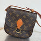 Pre-owned Authentic Louis Vuitton Saint Cloud PM Monogram Shoulder / Crossbody Bag
