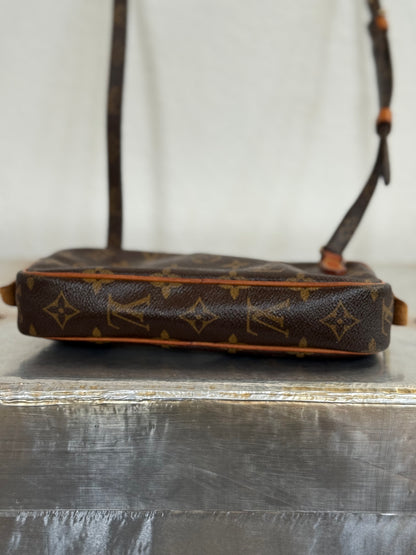 Pre-owned Authentic Louis Vuitton Marly Bandouliere Monogram Crossbody Bag