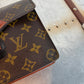 Pre-owned Authentic Louis Vuitton Vintage Chaillot Monogram Canvas Clutch Handbag