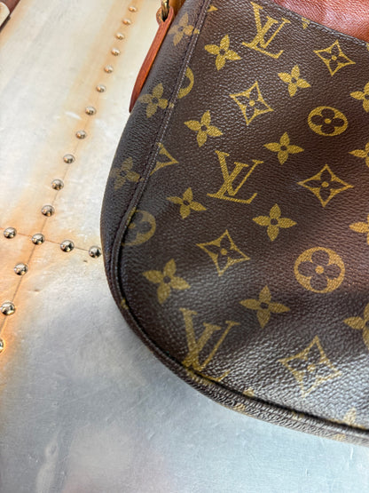 Pre-owned Authentic Louis Vuitton Saint Cloud GM Monogram Crossbody Bag