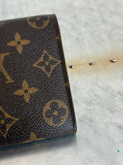 Pre-owned Authentic Louis Vuitton Portefeuille Sarah Monogram Long Wallet