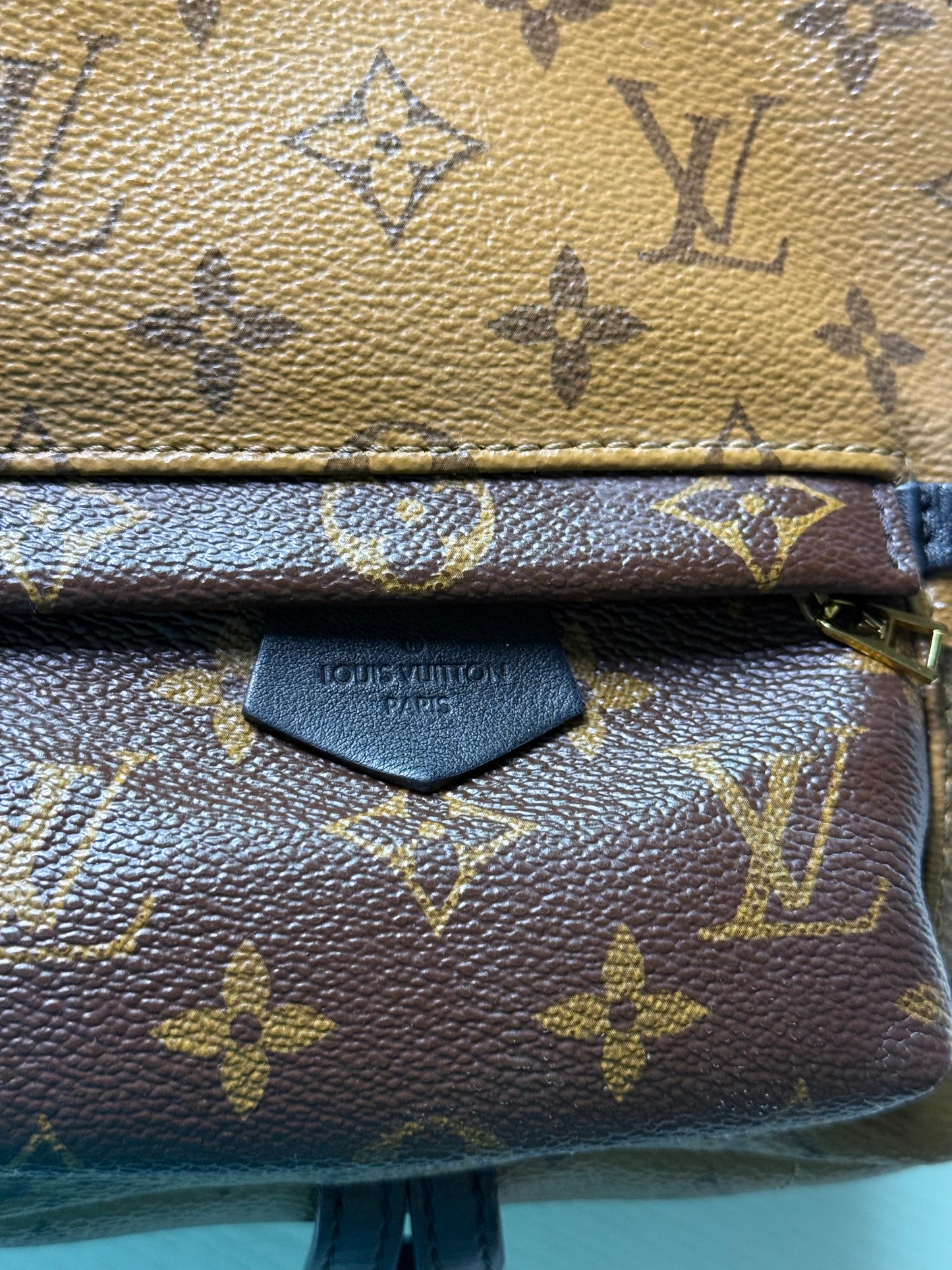 Pre-owned Authentic Louis Vuitton Palm Springs Mini Monogram Backpack