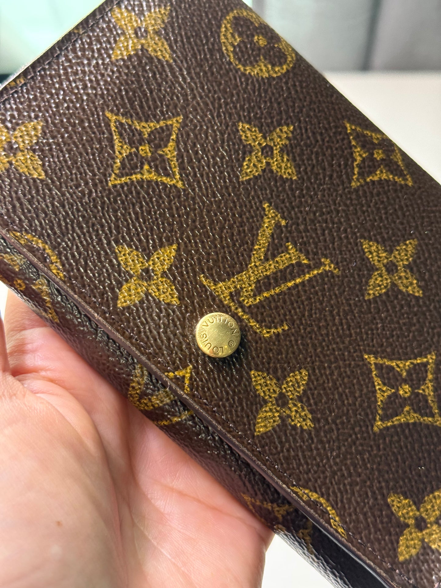 Pre-owned Authentic Louis Vuitton Porte Monnaie Monogram Billet Wallet