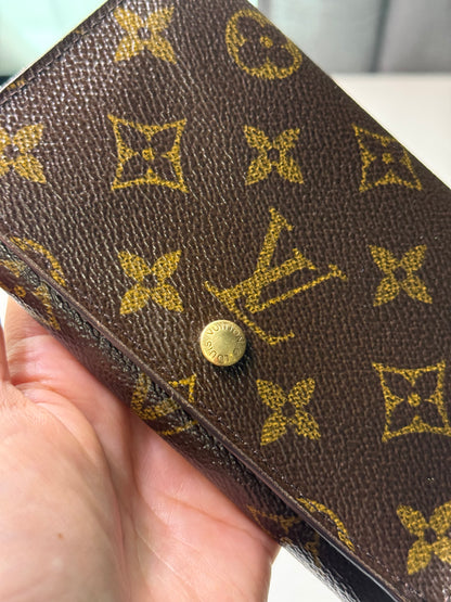 Pre-owned Authentic Louis Vuitton Porte Monnaie Monogram Billet Wallet